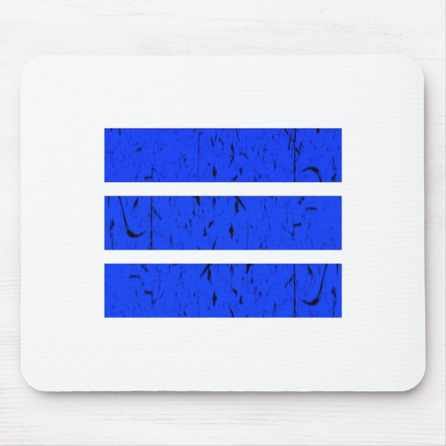 Cool 3 Line Symbol | Uniformity & Harmony Colourfu Mouse Pad (Front)