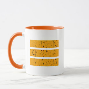 Cool 3 Line Symbol   Uniformity & Harmony Colourfu Mug