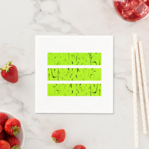 Cool 3 Line Symbol Uniformity & Harmony Colourfu Napkin
