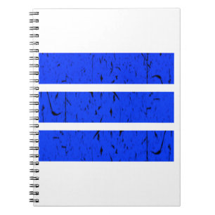 Cool 3 Line Symbol Uniformity & Harmony Colourfu Notebook