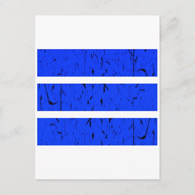 Cool 3 Line Symbol | Uniformity & Harmony Colourfu Postcard (Front)