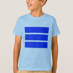 Cool 3 Line Symbol Uniformity & Harmony Colourfu T-Shirt