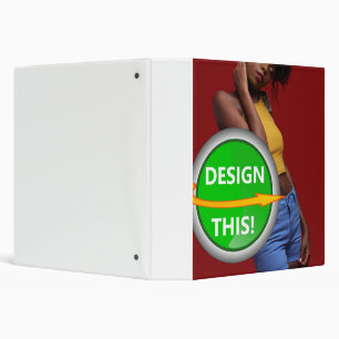 COOL! 3 Ring Binder - Avery Signature 1.5" -Custom