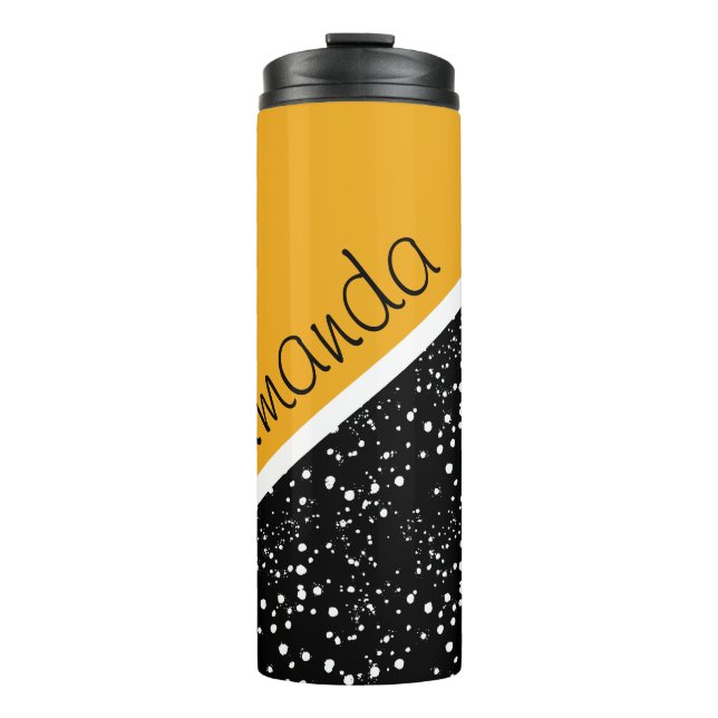 Cool 3 tone design thermal tumbler (Front)