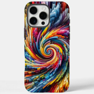 Cool 3D Abstract iPhone 16 Pro Max Case