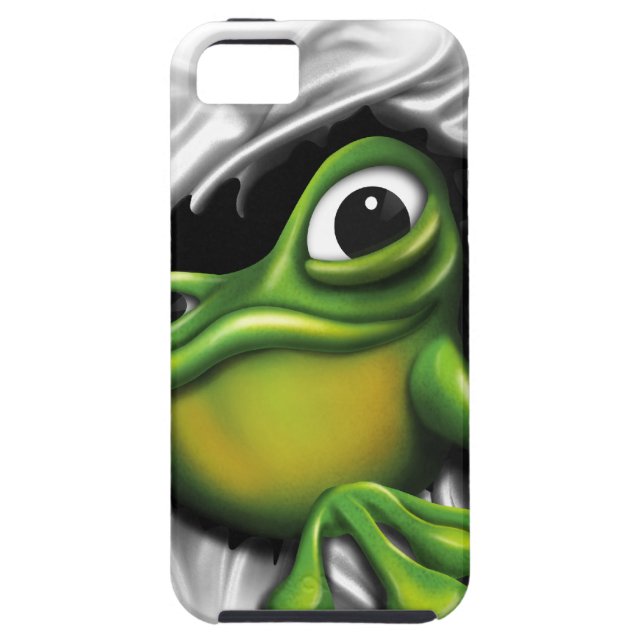 Cool 3d frog Case-Mate iPhone case (Back)