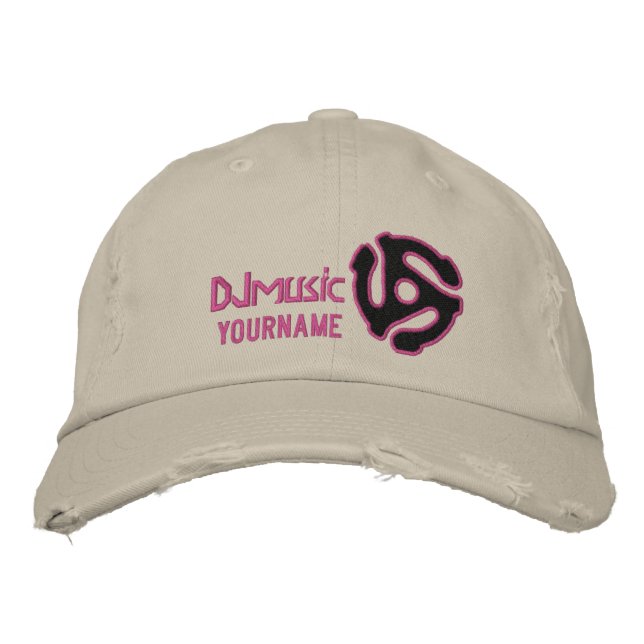 COOL 45 spacer DJ CAP Personalize this (Front)