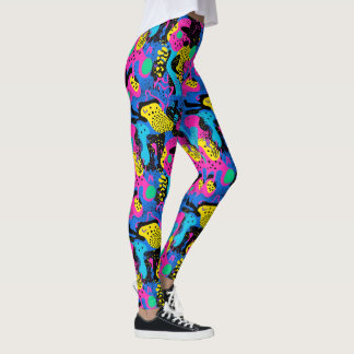 Cool 90's tiled pattern leggings