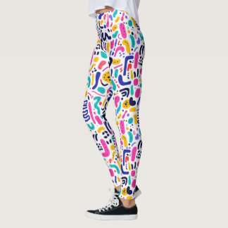 Cool 90's tiled pattern leggings