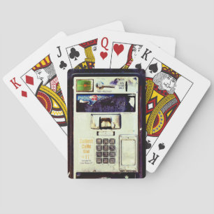 COOL Abandoned Payphone  Playing Cards