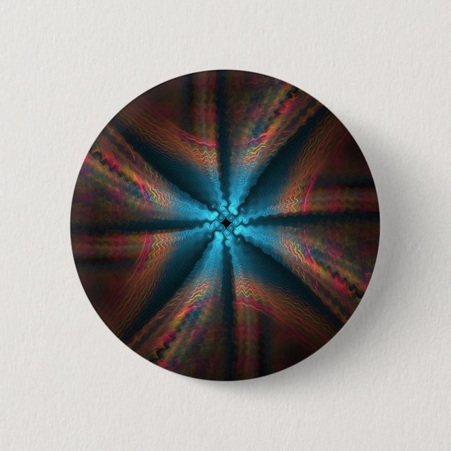 Cool Abstract Art 2 Inch Round Button (Front)