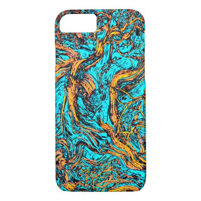 COOL Abstract Art Case-Mate iPhone Case (Back)
