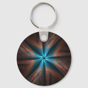 Cool Abstract Art Keychain
