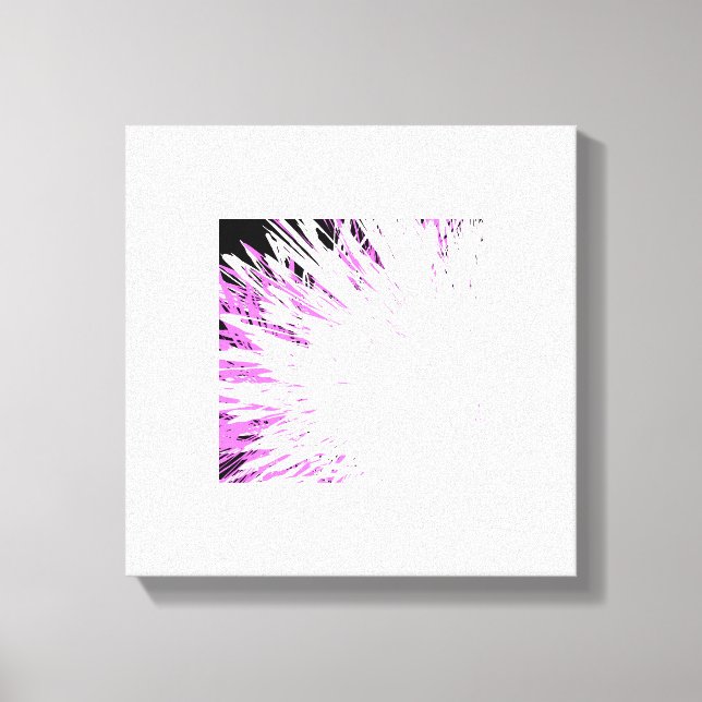 Cool Abstract Design Canvas Print (Front)