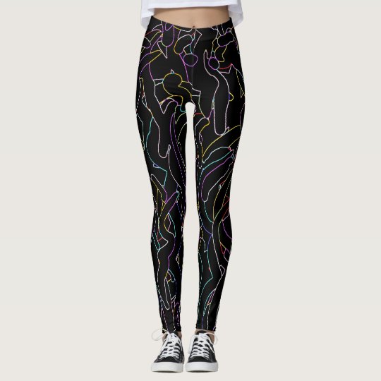 Cool abstract design leggings
