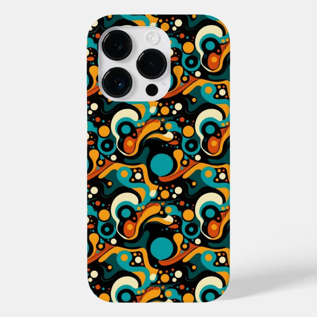 Cool Abstract Funk Pattern  Case-Mate iPhone Case (Back)
