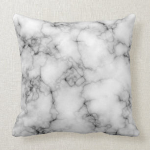 Cool Abstract Modern Marble Texture Pattern Throw Pillow