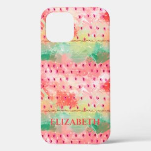 Cool Abstract Pattern Personalized iPhone 12 Case