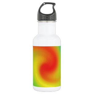 Cool Abstract Rainbow Wave Art 532 Ml Water Bottle