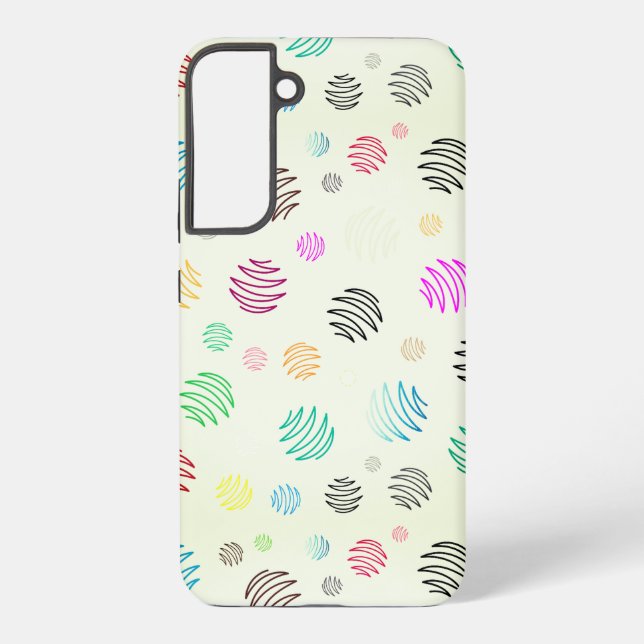 Cool Abstract Scandinavian Dot Samsung Galaxy S22+ Case (Back)
