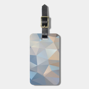 Cool Abstract Triangle Pattern Luggage Tag