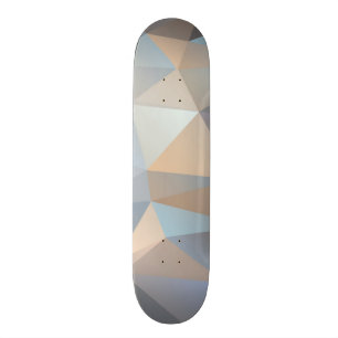 Cool Abstract Triangle Pattern Skateboard