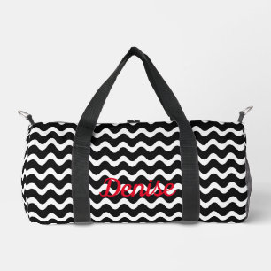 Cool Abstrct Wave Duffle Bag