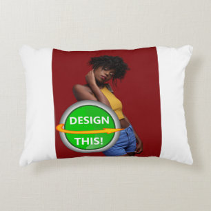 COOL! Accent Pillow 12" x 16"- polyester Customize