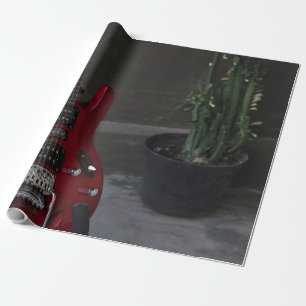 Cool Acoustic Guitar Wrapping Paper