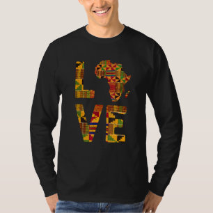 Cool Africa Map For Men Women Traditional Africa K T-Shirt
