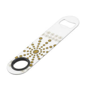 Cool africain Sunflower Polka Dot Art Design d'imp