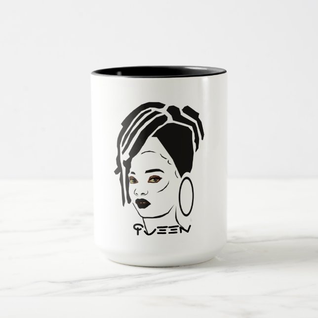 Cool African Queen Combo Mug (Center)