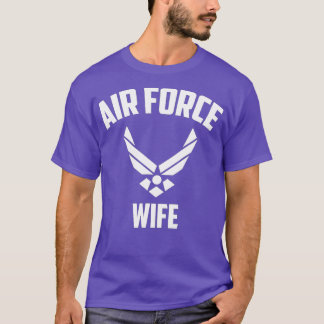 Cool Air Force Wife Gift Best Proud Veteran Milit T-Shirt