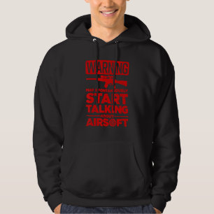 Cool Airsoft For Men Women Airsoft Combat Sport Te Hoodie
