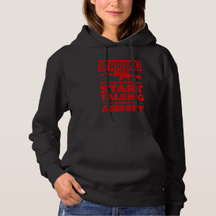 Cool Airsoft For Men Women Airsoft Combat Sport Te Hoodie