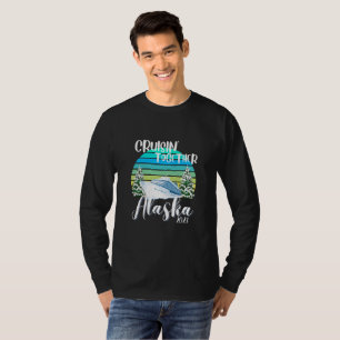 Cool Alaska Cruise 2023 Family Friend Group Travel T-Shirt