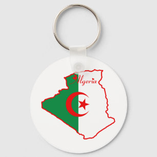 Cool Algeria Keychain