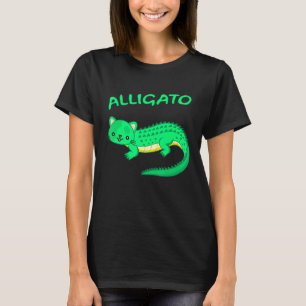 Cool Alligator And Awesome Crocodile Cat And Repti T-Shirt