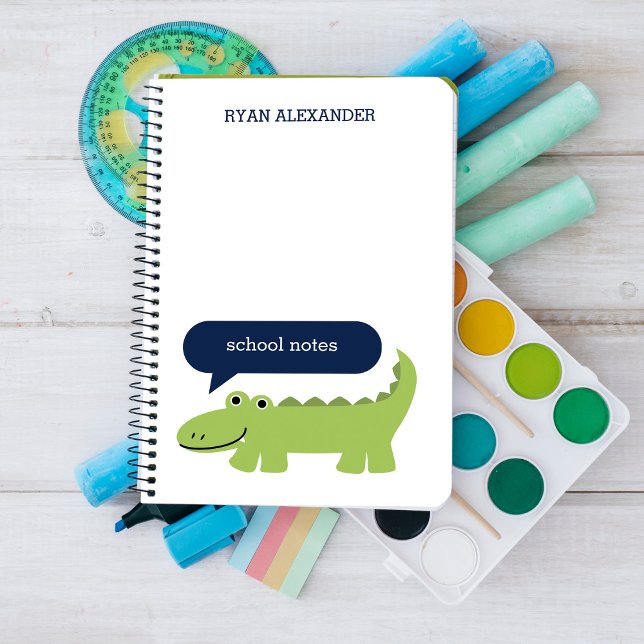 Cool Alligators Personalized Notebook (Creator Uploaded)