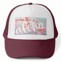 Cool Aloha Trucker Hat