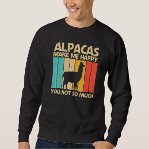 Cool Alpaca For Men Women Peruvian Animal Alpaca Sweatshirt