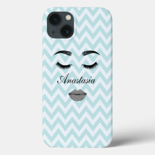 Cool, Amazing, Blue Face whit name iPhone 13 Case