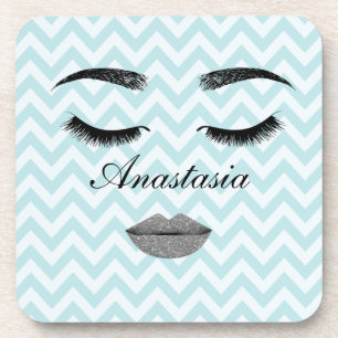Cool, Amazing, Blue Face whit name Coaster