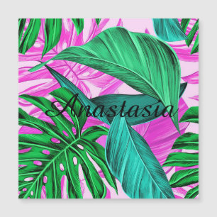 Cool, Amazing, fluorescent tropical palm 