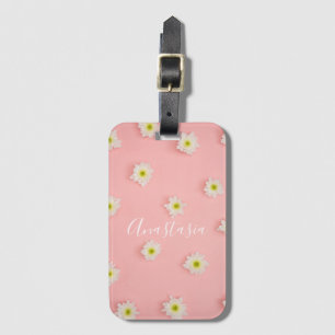 Cool, Amazing Pink Flowers Luggage Tag