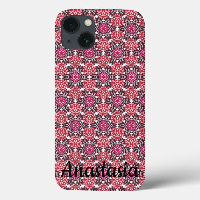 Cool, Amazing, Pink whit your name Case-Mate iPhone Case (Back)
