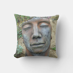 Cool Ancient Face Style Pillow! Throw Pillow