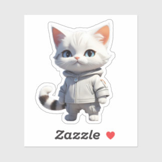 Cool and Adorable Cat Illustration