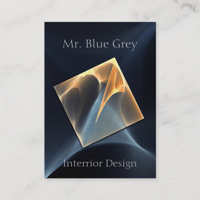 cool and clear design business card (Front)