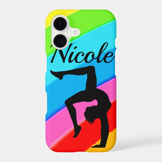 COOL AND COLORFUL CUSTOMIZED GYMNASTICS (Back)